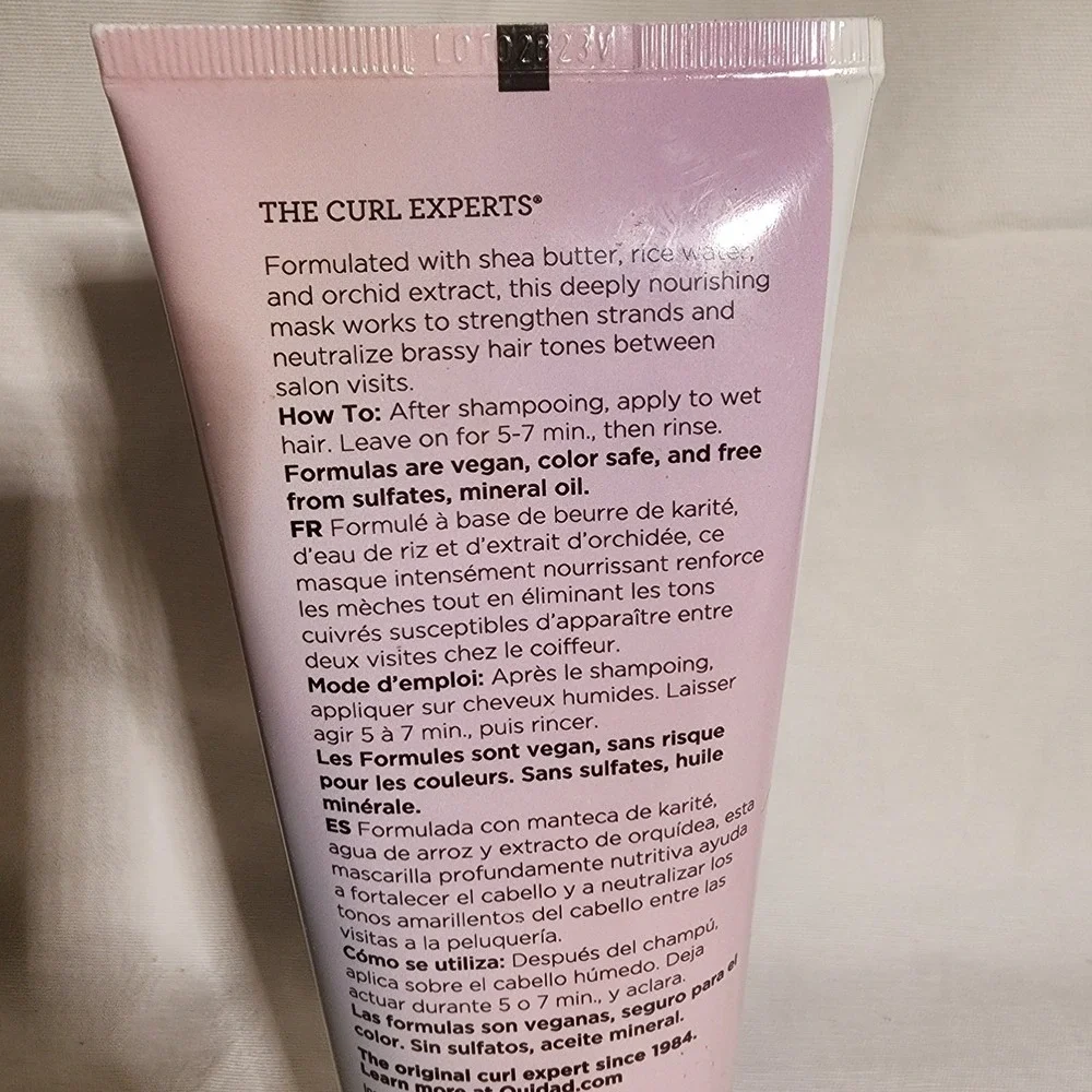Ouidad : Curl Tone Anti-Brass Conditioning Mask‎ - 9 OZ. - SEALED